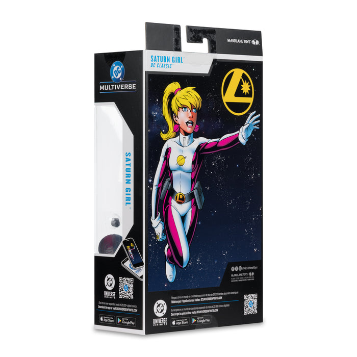 Mcfarlane Dc Multiverse: Dc Classic - Saturn Girl Chase 7 Pulgadas