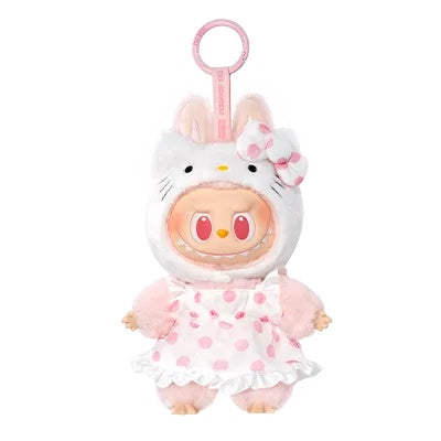 POP MART: Labubu The Monsters x Hello Kitty and Friends Series - Vinyl Plush Pendant Blind Box