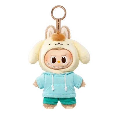 POP MART: Labubu The Monsters x Hello Kitty and Friends Series - Vinyl Plush Pendant Blind Box