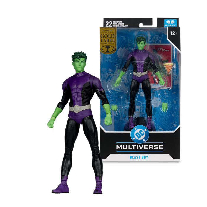 Mcfarlane Dc Multiverse: Dc Comics - Chico Bestia Gold Label 7 Pulgadas