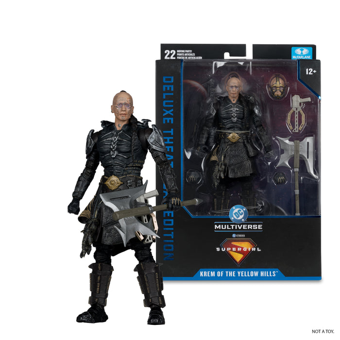 Mcfarlane Dc Theatrical Deluxe: Supergirl Movie 2026 - Krem Of The Yellow Hills 7 Pulgadas
