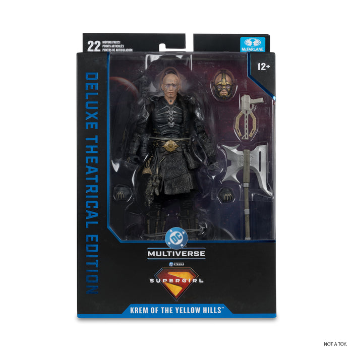 Mcfarlane Dc Theatrical Deluxe: Supergirl Movie 2026 - Krem Of The Yellow Hills 7 Pulgadas