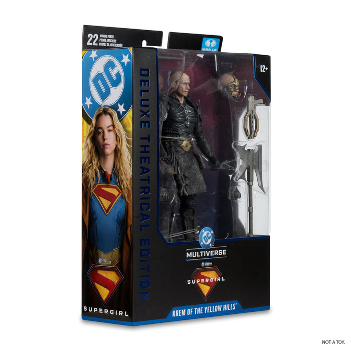 Mcfarlane Dc Theatrical Deluxe: Supergirl Movie 2026 - Krem Of The Yellow Hills 7 Pulgadas
