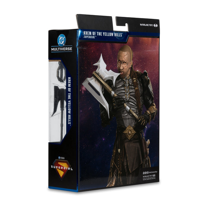 Mcfarlane Dc Theatrical Deluxe: Supergirl Movie 2026 - Krem Of The Yellow Hills 7 Pulgadas