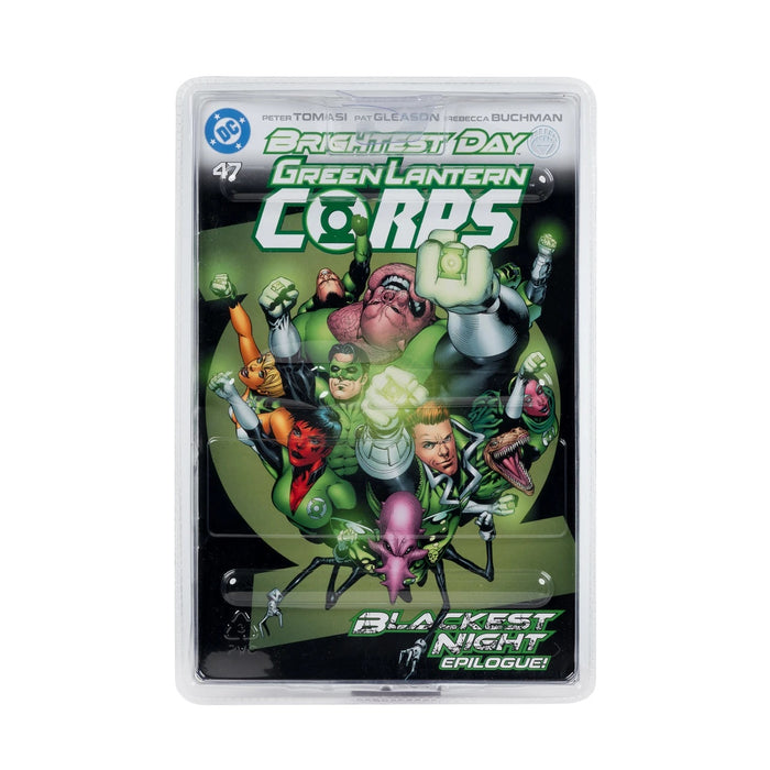 Mcfarlane Dc Direct Figure With Comic: Green Lantern Corps #47 - Arisia 7 Pulgadas