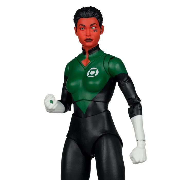 Mcfarlane Dc Direct Figure With Comic: Green Lantern Corps #47 - Soranik Natu 7 Pulgadas