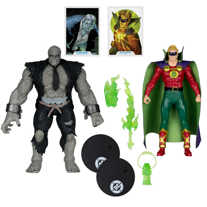 Mcfarlane Dc Multiverse Mega Fig: Solomon Grundy Vs Green Lantern 7 Pulgadas 2 Pack
