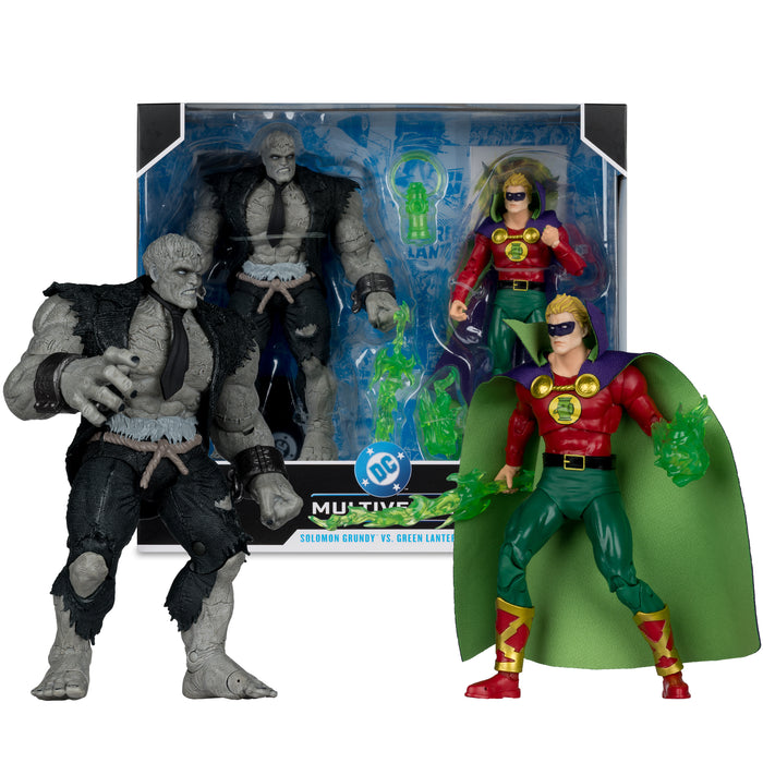 Mcfarlane Dc Multiverse Mega Fig: Solomon Grundy Vs Green Lantern 7 Pulgadas 2 Pack