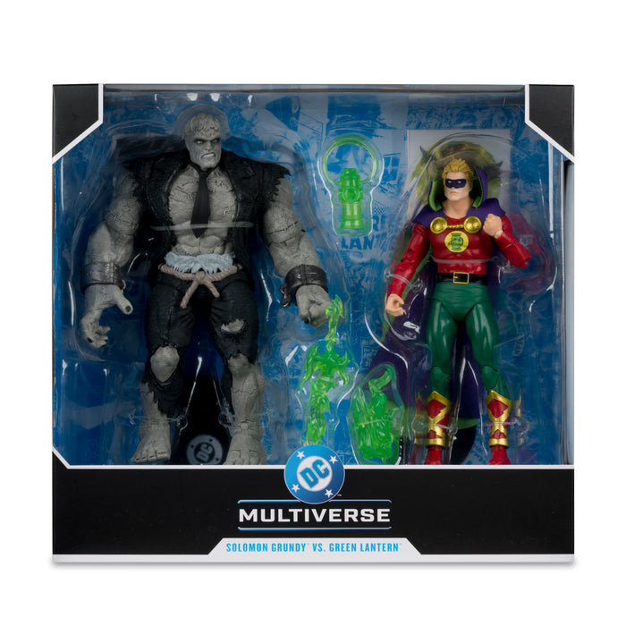 Mcfarlane Dc Multiverse Mega Fig: Solomon Grundy Vs Green Lantern 7 Pulgadas 2 Pack
