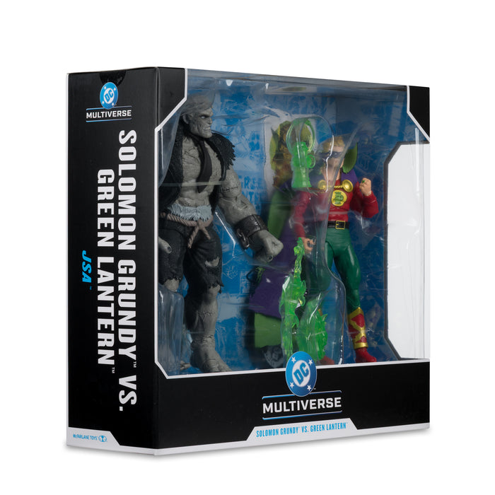 Mcfarlane Dc Multiverse Mega Fig: Solomon Grundy Vs Green Lantern 7 Pulgadas 2 Pack