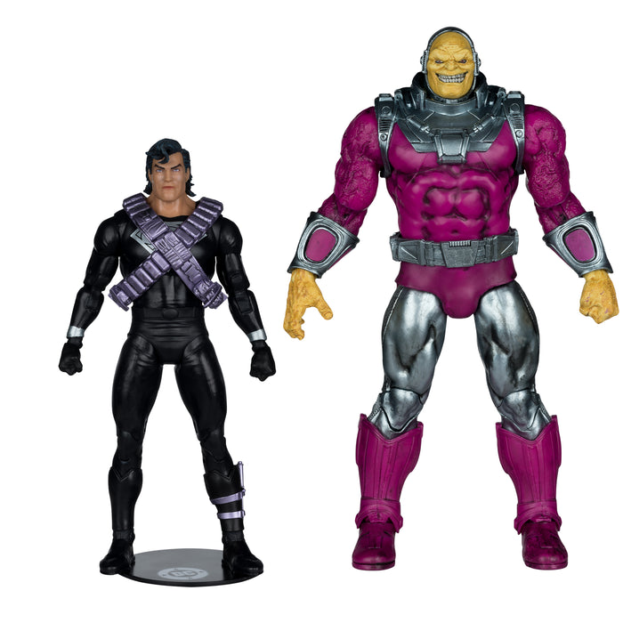 Mcfarlane Dc Multiverse Megafig: Mongul Vs Superman Atuendo Kryptoniano 7 Pulgadas 2 Pack