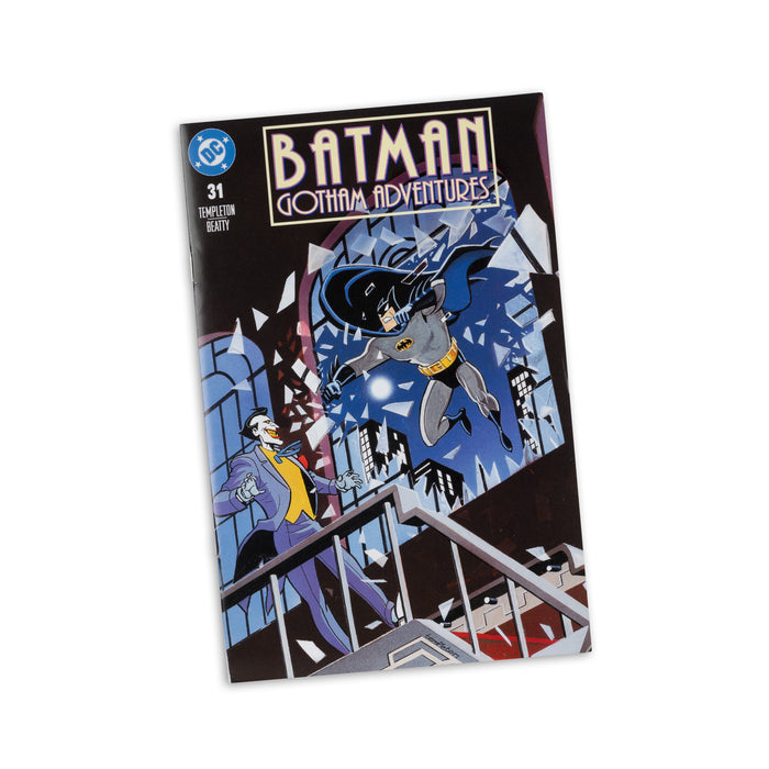 Mcfarlane Dc Direct Figure With Comic: Batman Gotham Adventures #31 - Batman 7 Pulgadas