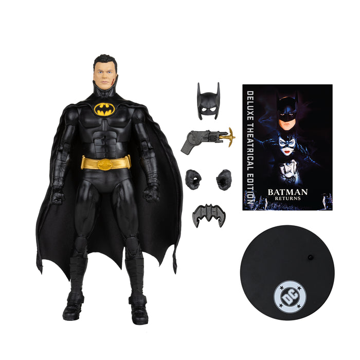 Mcfarlane Dc Theatrical Deluxe: Batman Return - Batman Sin Mascara 7 Pulgadas