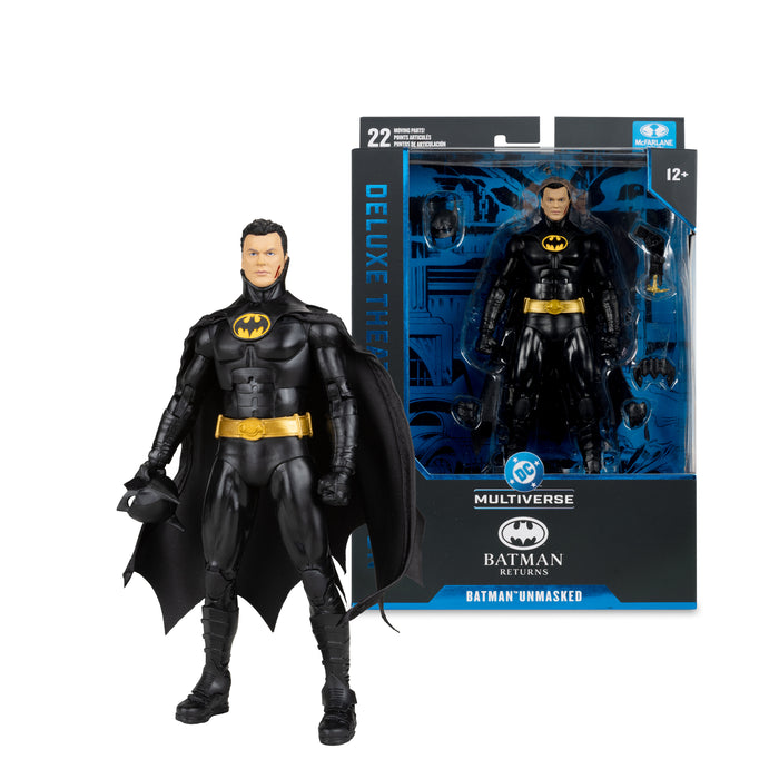 Mcfarlane Dc Theatrical Deluxe: Batman Return - Batman Sin Mascara 7 Pulgadas