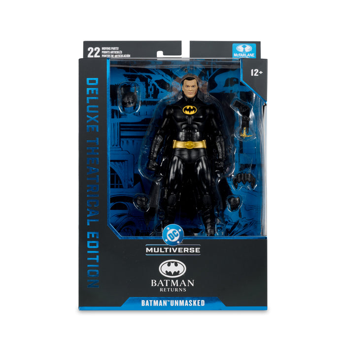 Mcfarlane Dc Theatrical Deluxe: Batman Return - Batman Sin Mascara 7 Pulgadas