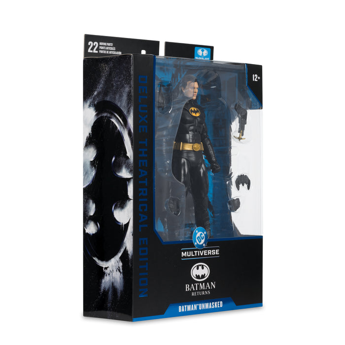 Mcfarlane Dc Theatrical Deluxe: Batman Return - Batman Sin Mascara 7 Pulgadas
