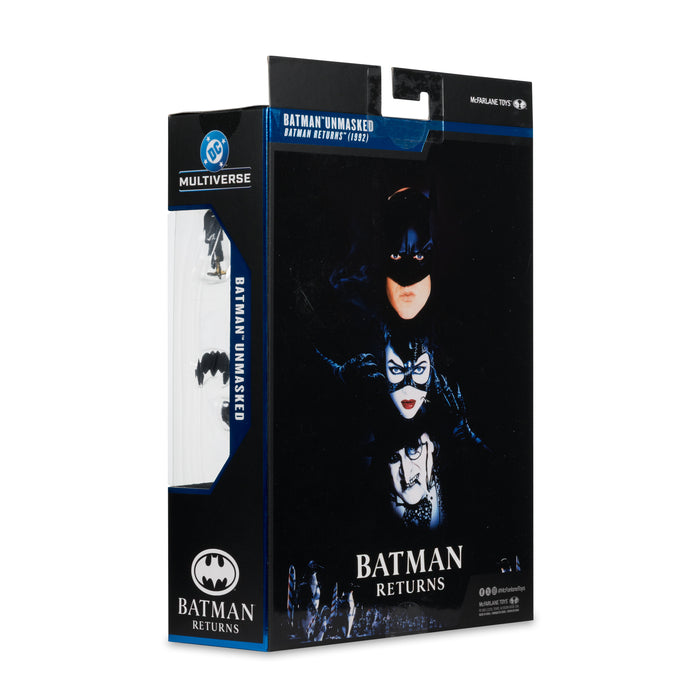 Mcfarlane Dc Theatrical Deluxe: Batman Return - Batman Sin Mascara 7 Pulgadas