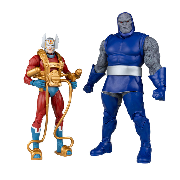Mcfarlane Dc Multiverse: Justice League - Darkseid Vs Orion 7 Pulgadas Con Megafigura 2 Pack