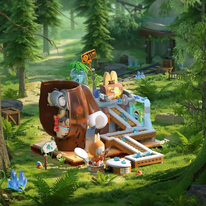 POP MART: Labubu The Monsters - Forest Secret Base Series Blocks - Rolling Gems