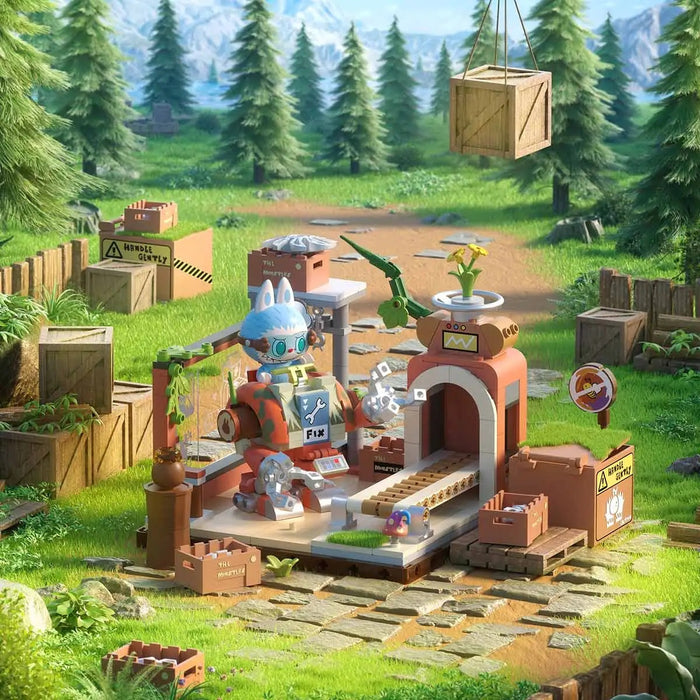 POP MART: Labubu The Monsters - Forest Secret Base Series Blocks - Rolling Gems