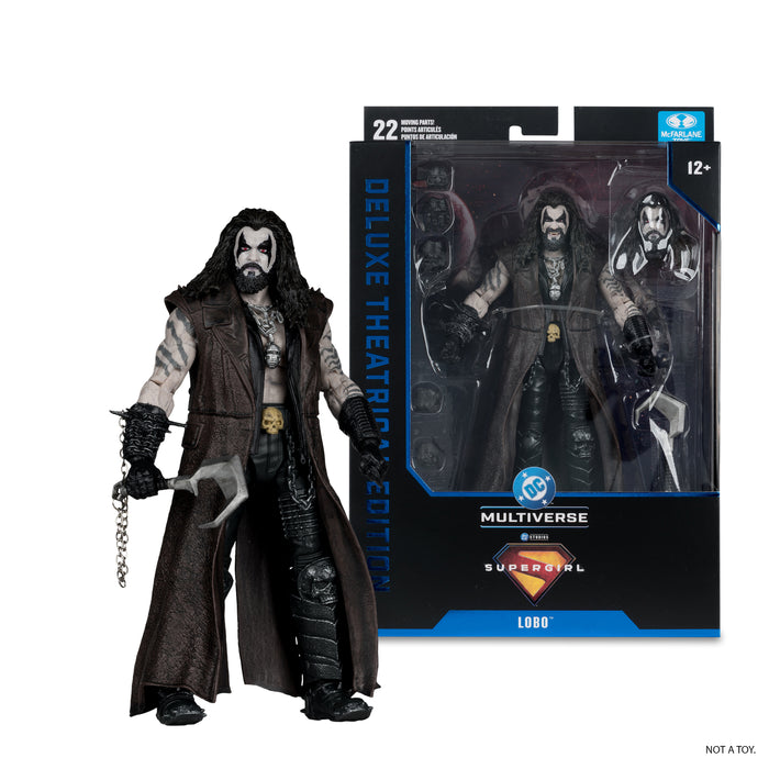 Mcfarlane Dc Theatrical Deluxe: Supergirl Movie 2026 - Lobo 7 Pulgadas