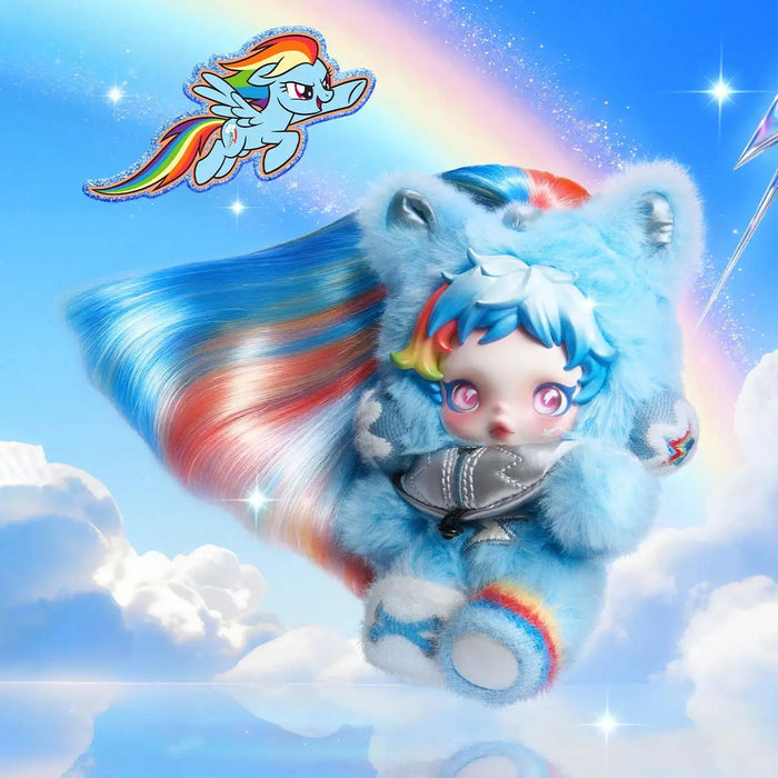 POP MART: Labubu Skullpanda x My Little Pony Doll Pendant