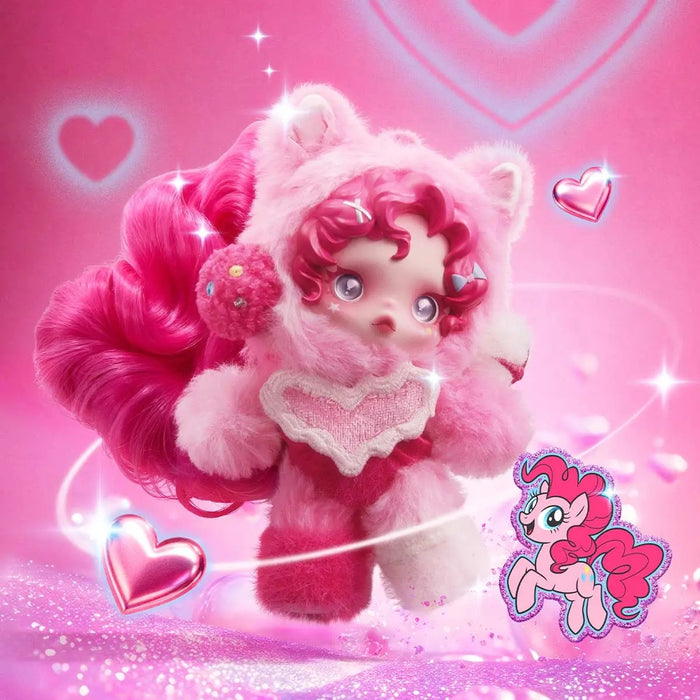 POP MART: Labubu Skullpanda x My Little Pony Doll Pendant