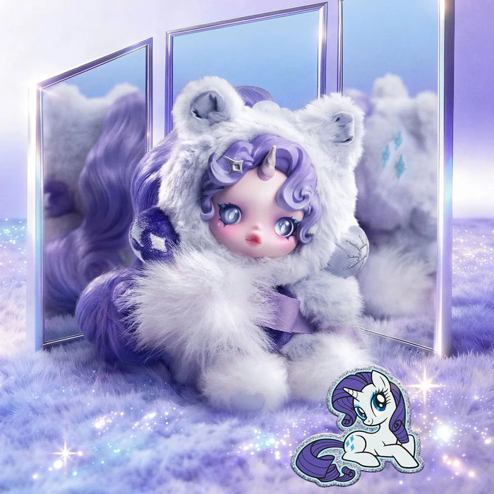 POP MART: Labubu Skullpanda x My Little Pony Doll Pendant