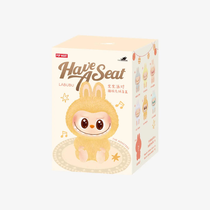 POP MART: Labubu The Monsters Series Have A Seat Vinyl Plush