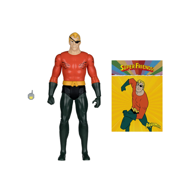 Mcfarlane Dc Retro: Super Friends - Evil Aquaman Chase 6 Pulgadas