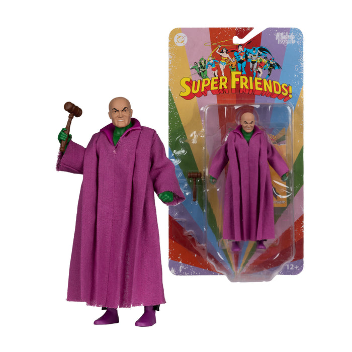 Mcfarlane Dc Retro: Super Friends - Judge Luthor 6 Pulgadas