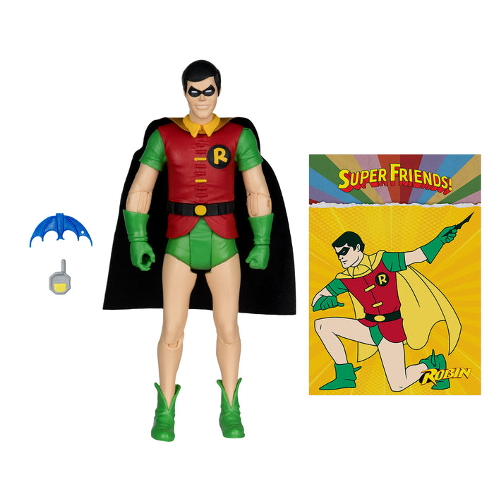 Mcfarlane Dc Retro: Super Friends - Robin 6 Pulgadas