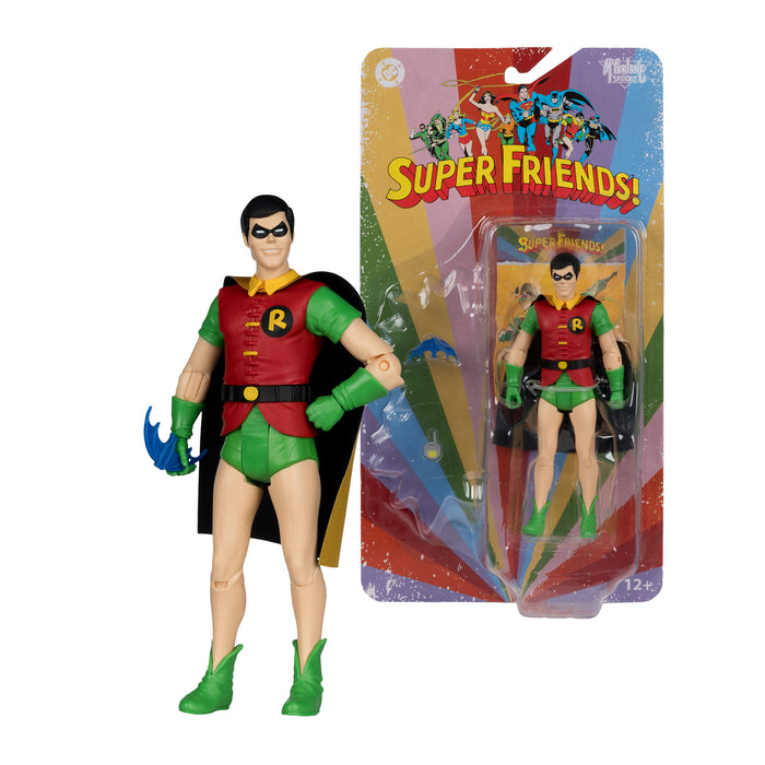 Mcfarlane Dc Retro: Super Friends - Robin 6 Pulgadas