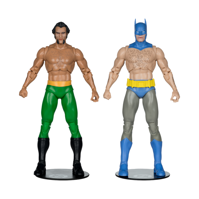 Mcfarlane Dc Collector Edition: Batman Num 244 - Batman Vs Ras Al Ghul Gold Label 2 Pack 7 Pulgadas