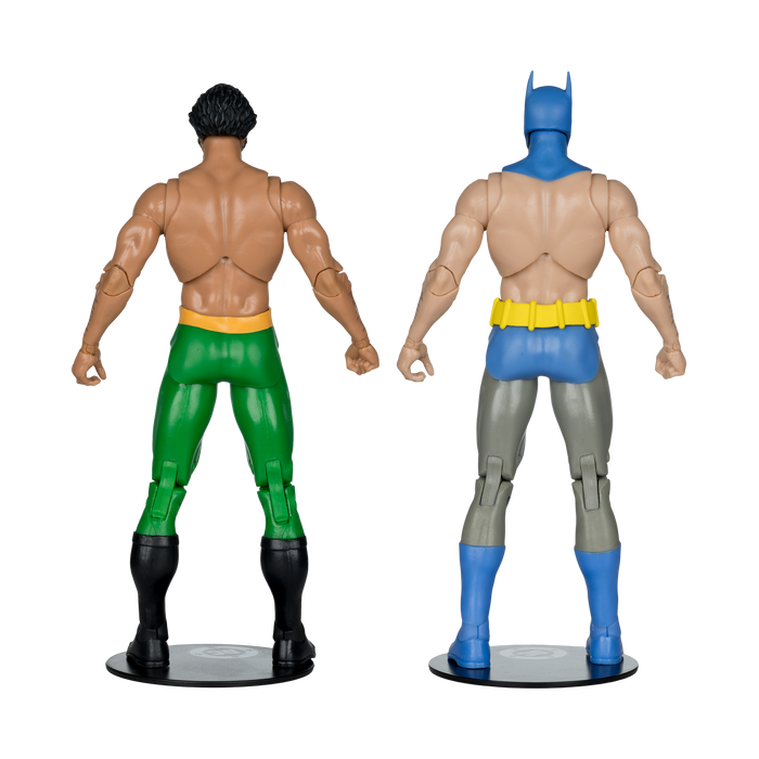 Mcfarlane Dc Collector Edition: Batman Num 244 - Batman Vs Ras Al Ghul Gold Label 2 Pack 7 Pulgadas