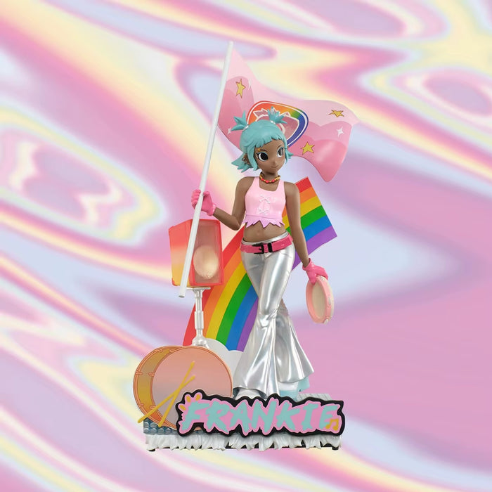 POP MART: Peach Riot - Rainbow Riot Figurine-Frankie
