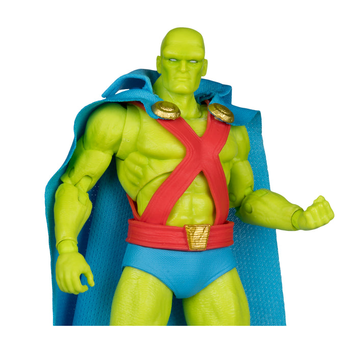 Mcfarlane Dc Direct Figure With Comic: Justice League #77 - Martian Manhunter 7 Pulgadas Con Comic
