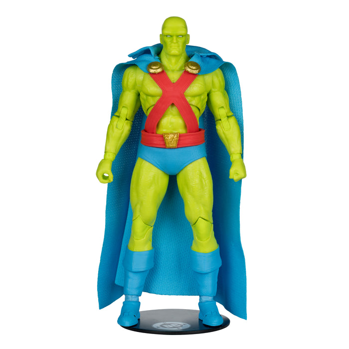 Mcfarlane Dc Direct Figure With Comic: Justice League #77 - Martian Manhunter 7 Pulgadas Con Comic