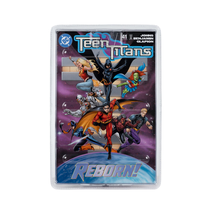 Mcfarlane Dc Direct Figure With Comic: Teen Titan #41 - Robin 7 Pulgadas Con Comic