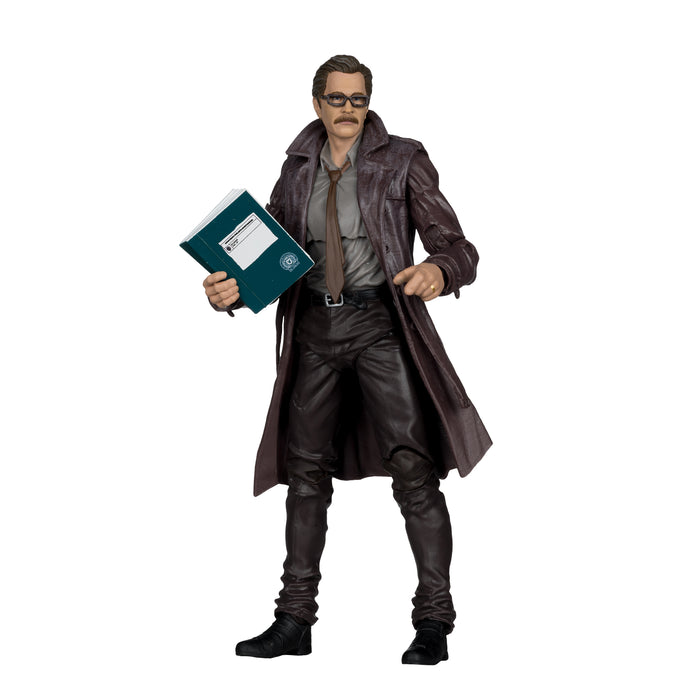 Mcfarlane Dc Theatrical Deluxe: The Dark Knight - Comisario Gordon 7 Pulgadas