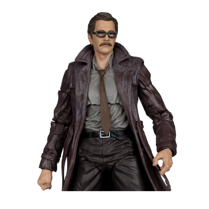 Mcfarlane Dc Theatrical Deluxe: The Dark Knight - Comisario Gordon 7 Pulgadas
