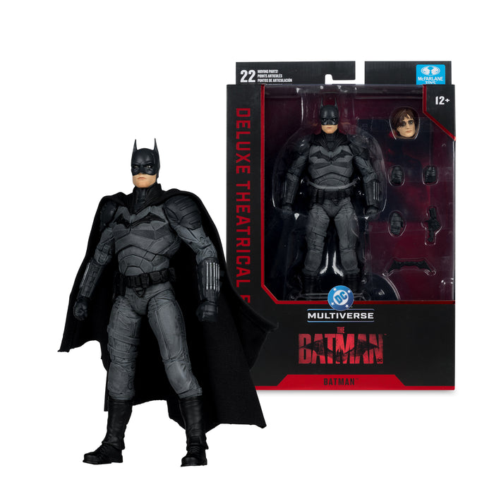 Mcfarlane Dc Theatrical Deluxe: Batman 2022 - Batman 7 Pulgadas