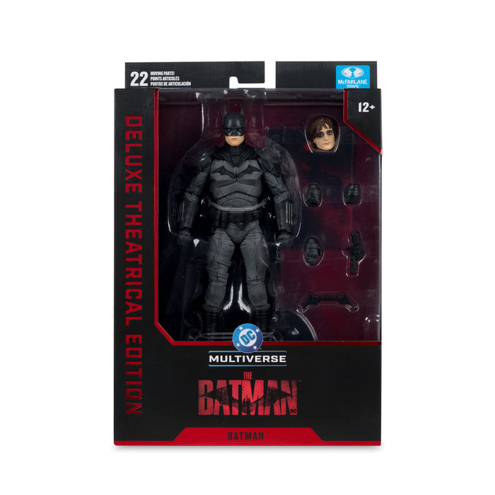 Mcfarlane Dc Theatrical Deluxe: Batman 2022 - Batman 7 Pulgadas