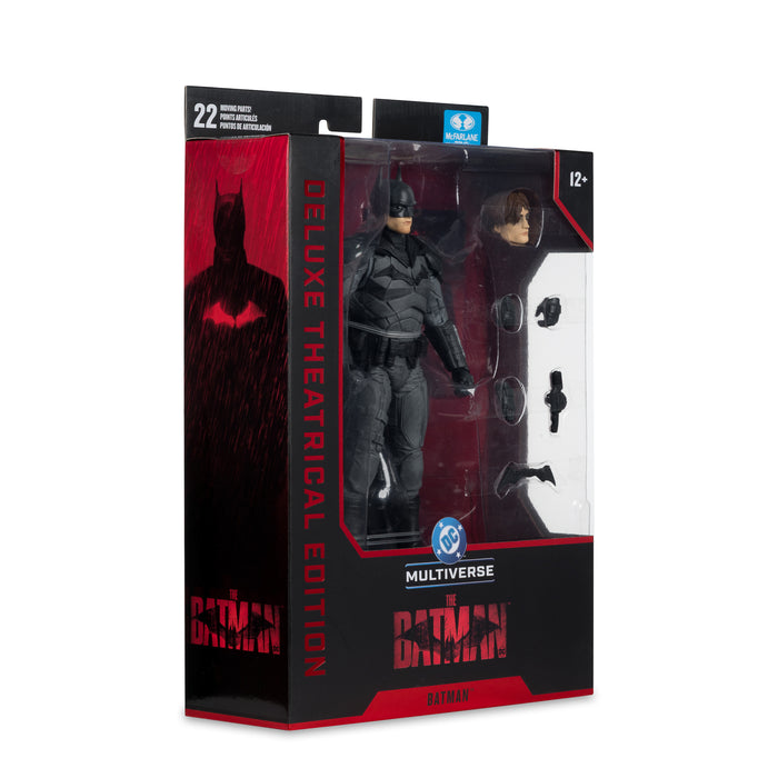 Mcfarlane Dc Theatrical Deluxe: Batman 2022 - Batman 7 Pulgadas