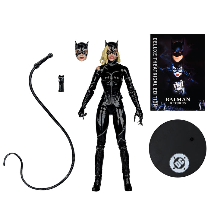 Mcfarlane Dc Theatrical Deluxe: Batman Returns - Battle Damaged Catwoman 7 Pulgadas