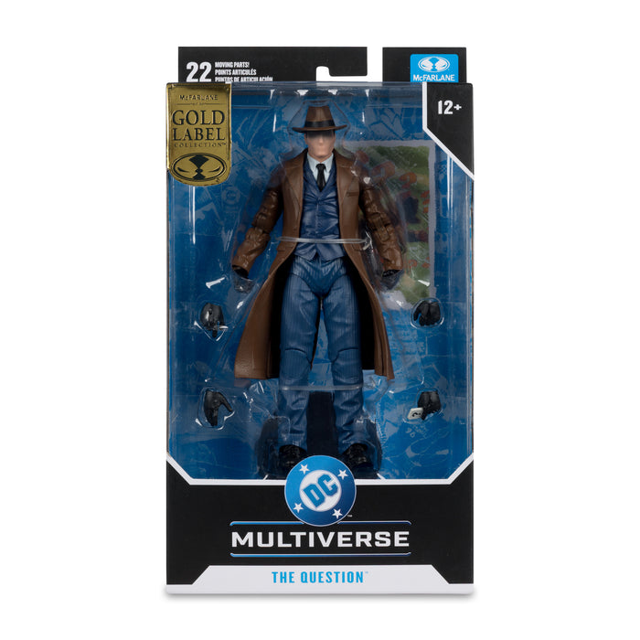 Mcfarlane Dc Multiverse: Dc Comics - La Pregunta Gold Label 7 Pulgadas