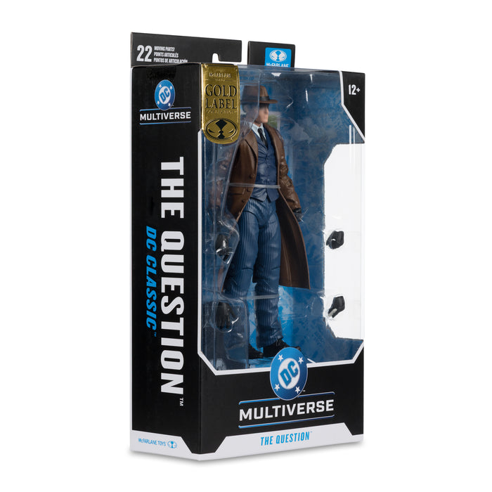 Mcfarlane Dc Multiverse: Dc Comics - La Pregunta Gold Label 7 Pulgadas
