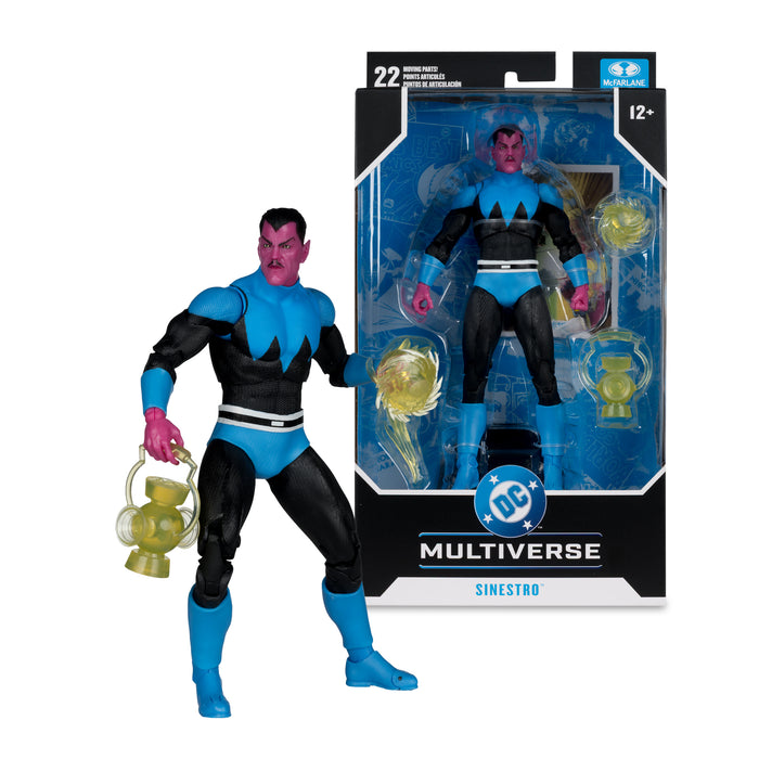 Mcfarlane Dc Multiverse: Dc Comics - Sinestro Traje Clasico 7 Pulgadas
