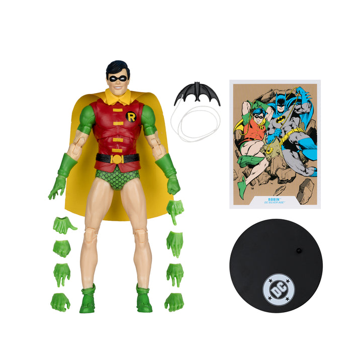 Mcfarlane Dc Multiverse: Silver Age - Robin Gold Label 7 Pulgadas