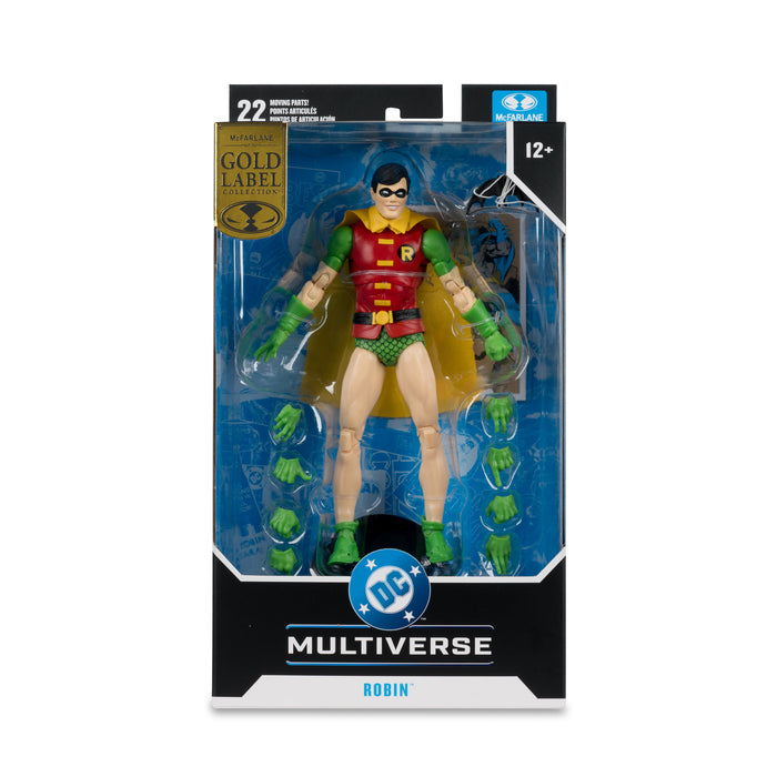 Mcfarlane Dc Multiverse: Silver Age - Robin Gold Label 7 Pulgadas